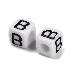 Непрозрачные акриловые бусины&nbsp;OACR-S076-01B