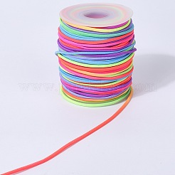 Сегментированный окрашенный круглый полиэстеровый эластичный шнур&nbsp;OCOR-WH20018-35B