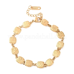 Браслеты-цепочки из нержавеющей стали 304 для женщин&nbsp;BJEW-K293-03G