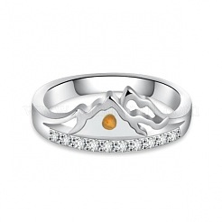 Кольца из горного цинкового сплава со стразами для женщин&nbsp;FS-WG7805C-01