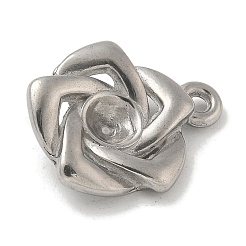 Подвески из нержавеющей стали 304 с защитой от потускнения&nbsp;STAS-Q334-17P