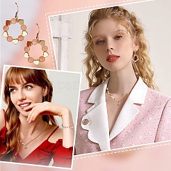 90шт 3 стильные латунные бусины&nbsp;KK-PH0004-83