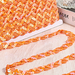 Бусины-пайетки из полиэстера&nbsp;OCOR-WH20004-06G