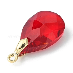 Латунь со стеклянными подвесками&nbsp;PALLOY-TA00055