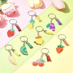 Наборы для изготовления акриловых брелоков с фруктами своими руками&nbsp;DIY-FS0006-80