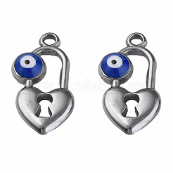 Подвески из нержавеющей стали 304 с эмалью&nbsp;STAS-N087-53-03P