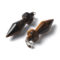 Природных тигровый глаз подвески&nbsp;G-C187-03A