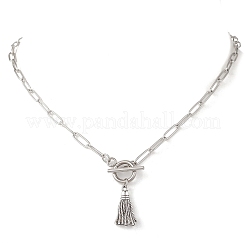 Кулон с кисточкой из сплава&nbsp;NJEW-JN05879