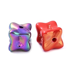 Непрозрачные акриловые бусины с УФ-покрытием&nbsp;OACR-Z013-27