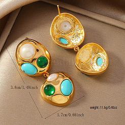 Сплав болтающиеся серьги стержня&nbsp;UQ1707-5