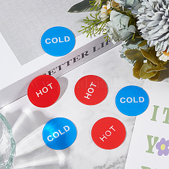 8 шт. двухцветные акриловые публичные знаки&nbsp;AJEW-CP0007-38B