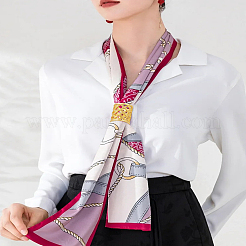 2шт. пряжка для шарфа из сплава 2 цветов&nbsp;AJEW-LP0010-64