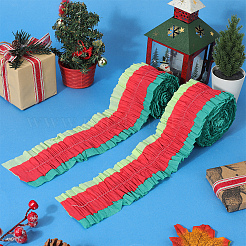 Гирлянда ручной работы из рулона гофрированной бумаги&nbsp;DIY-WH20063-016B