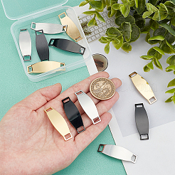 12 шт. 3 цвета 201 нержавеющая сталь соединительные звенья&nbsp;STAS-DC0006-03