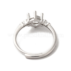 Регулируемые литые сеттинги площадку кольцо&nbsp;LS-KK-C022-01C-P