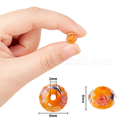 Ручной золотой песок бусины бисер нитей&nbsp;LAMP-OC0001-30D