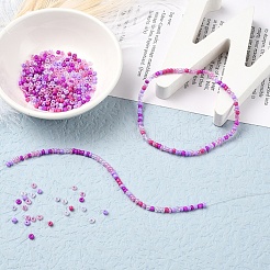 4500шт 6 стиля 12/0 стеклянных бисера&nbsp;SEED-YW0001-27F