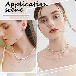 10шт латунные подвески из кубического циркония с микро-паве&nbsp;KK-BBC0019-45