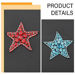 10 шт. 10 аксессуара для украшения в форме звезды из фетра&nbsp;DIY-CA0005-97