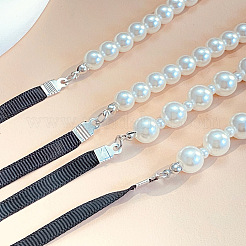 Женские бусины из пластикового жемчуга 8 мм&nbsp;WH-WG536FD-01