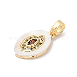 Латунные микро проложить кубического циркония подвески&nbsp;KK-Q030-03A-G