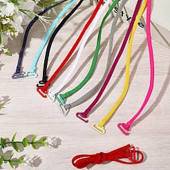 10 пара двухцветных нейлоновых нескользящих бретелей для бюстгальтера&nbsp;FIND-CY0001-29