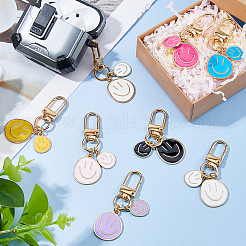 14 шт. 7 стильных эмалевых брелока из сплава&nbsp;KEYC-DC00058