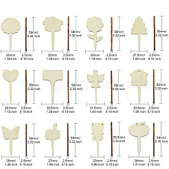 60 шт.&nbsp;WOOD-CJ0002-05