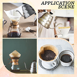 100 шт. бумажные фильтры для кофе&nbsp;FIND-WH20007-39B