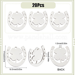 20 шт. подвески из нержавеющей стали 201&nbsp;STAS-SC0009-18