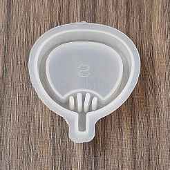 Подвеска-веер своими руками силуэт силиконовые Молды&nbsp;LS-DIY-Z040-01B