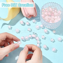 60 г 6 стиля прозрачных акриловых бусин наборы&nbsp;TACR-YW0002-50