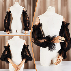 Нейлоновые съемные пышные рукава&nbsp;AJEW-WH0270-352B