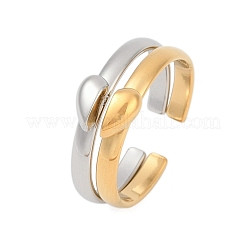 Регулируемые манжетные кольца из нержавеющей стали 304&nbsp;RJEW-Z091-02GP