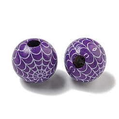 Набивные деревянные европейские бусины&nbsp;WOOD-G022-08A-08