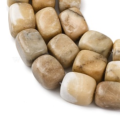 Нити натуральных бусин из нефрита хуанлун&nbsp;G-D098-D10