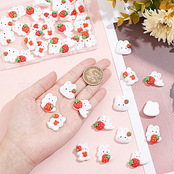 Кабошоны из непрозрачной смолы в 40 стилях&nbsp;RESI-NB0001-77