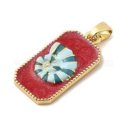 Латунь эмаль подвески&nbsp;KK-C134-38G-02