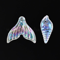 Прозрачные акриловые бусины с океанской тематикой&nbsp;TACR-T028-69-01F