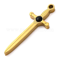 Подвески из нержавеющей стали 304 с эмалью&nbsp;STAS-M105-10G