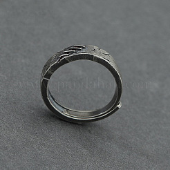 Регулируемые винтажные латунные манжетные кольца&nbsp;FS-WGF2456-01