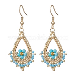 Серьги-капли из нержавеющей стали&nbsp;EJEW-MZ00643-02