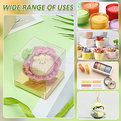 Складные подарочные коробки для хранения из ПВХ&nbsp;CON-WH0110-57B