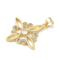 Латунные микро проложить кубического циркония подвески&nbsp;KK-Z120-25G