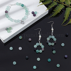 Природного флюорита бисер нитей&nbsp;G-AR0003-76