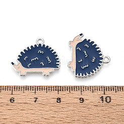 Подвески в виде ежа из эмалированного сплава с покрытием для стеллажей&nbsp;ENAM-T024-79A-P