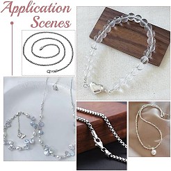 3 стиль 925 наконечник шнура из стерлингового серебра&nbsp;STER-PH0002-45