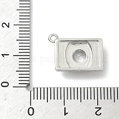 Латунные подвески из прозрачного кубического циркония&nbsp;KK-G548-08P