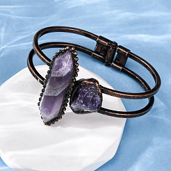 Браслеты из натуральных аметистов&nbsp;G-B150-05R-04