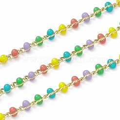 Латунные цепочки ручной работы&nbsp;CHC-F015-28G-02